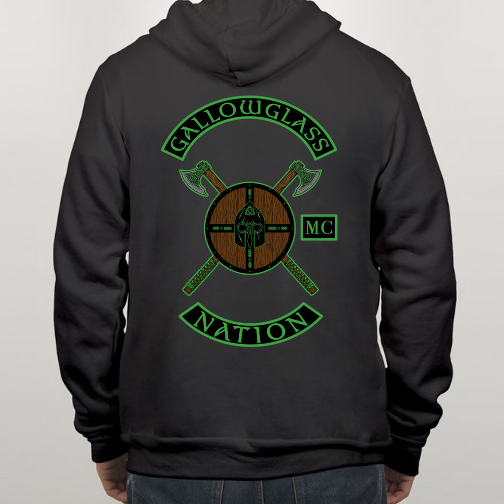 SOLID BLACK - BACK
