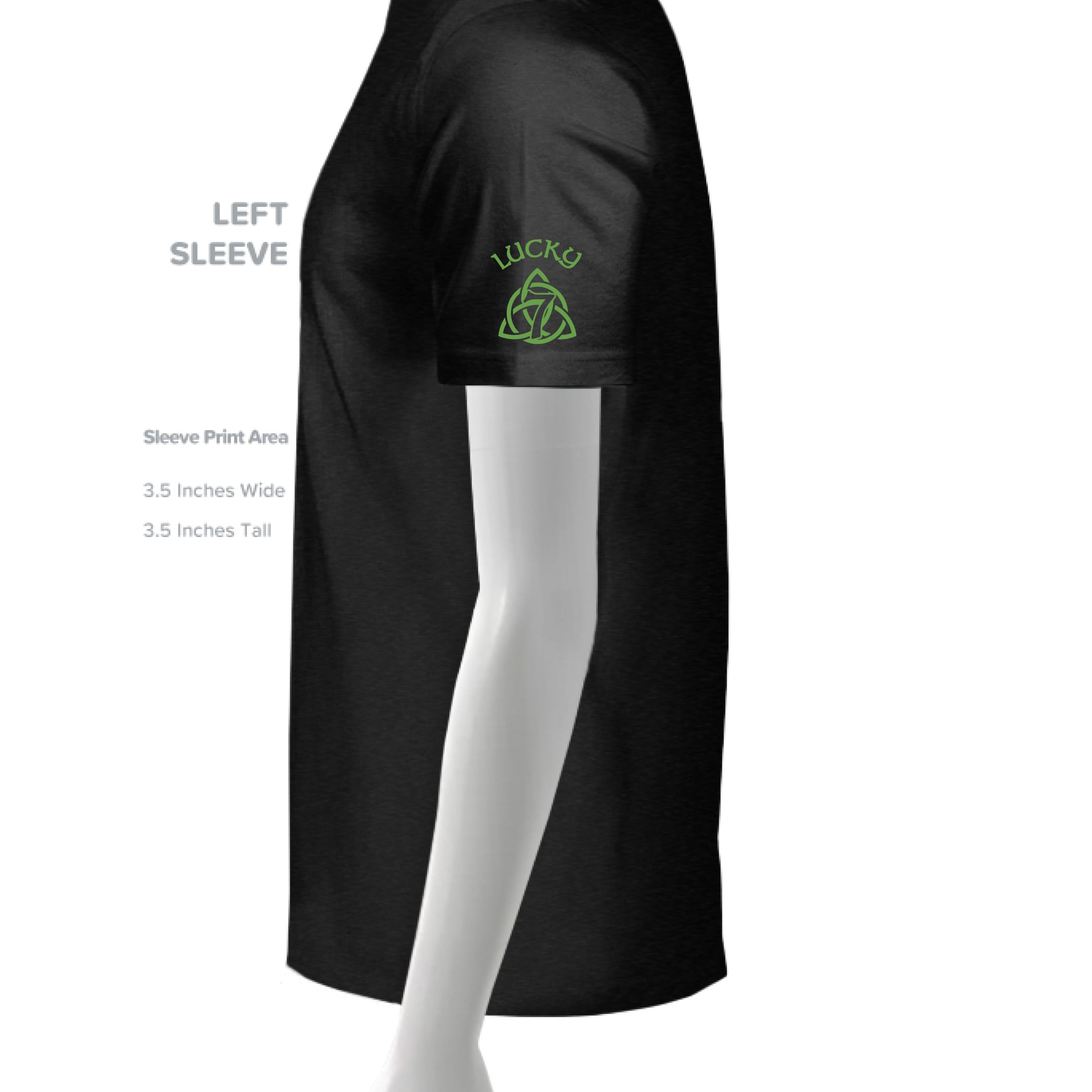 BLK HTHR TRIBLND - SLEEVE_LEFT
