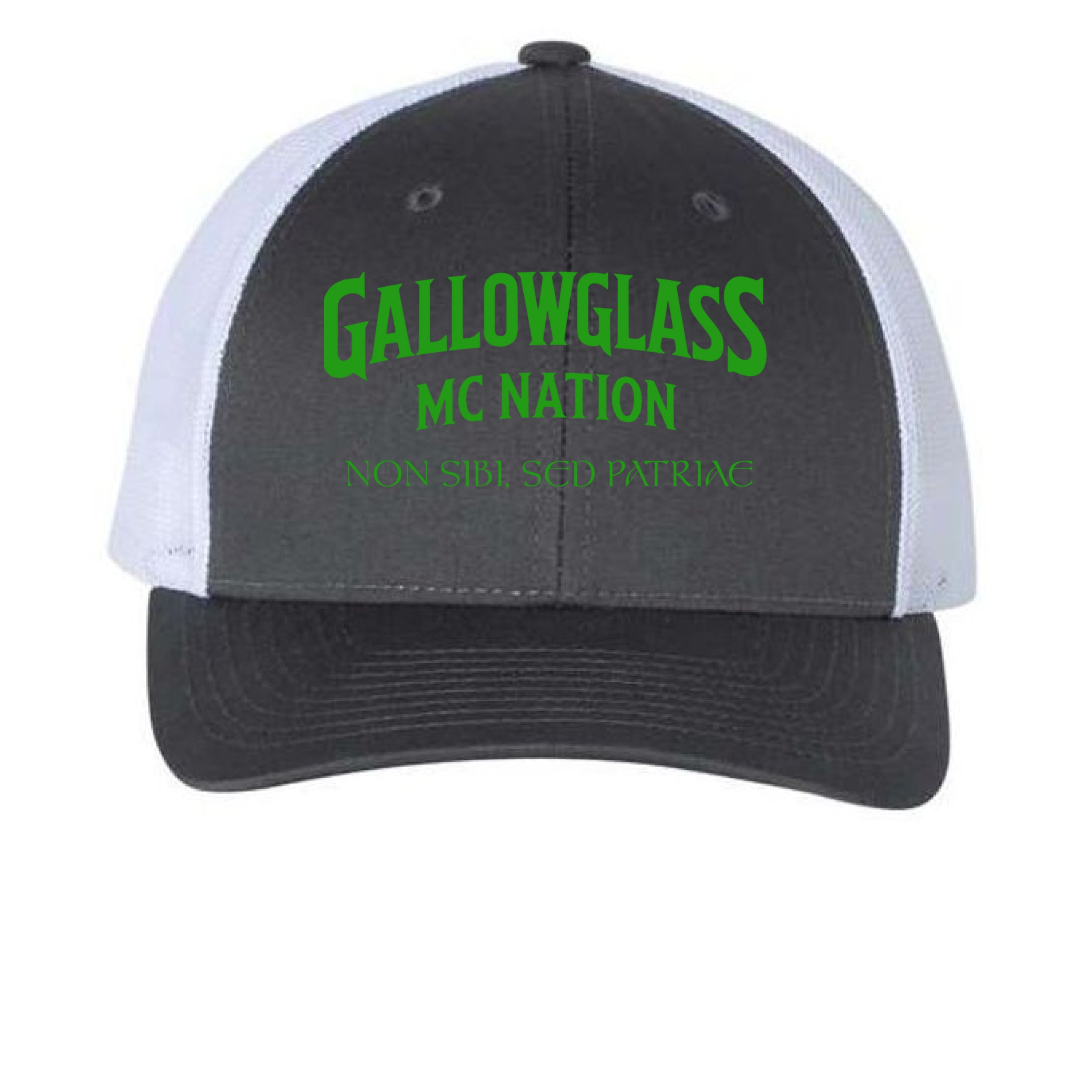 Charcoal/ White - FRONT
