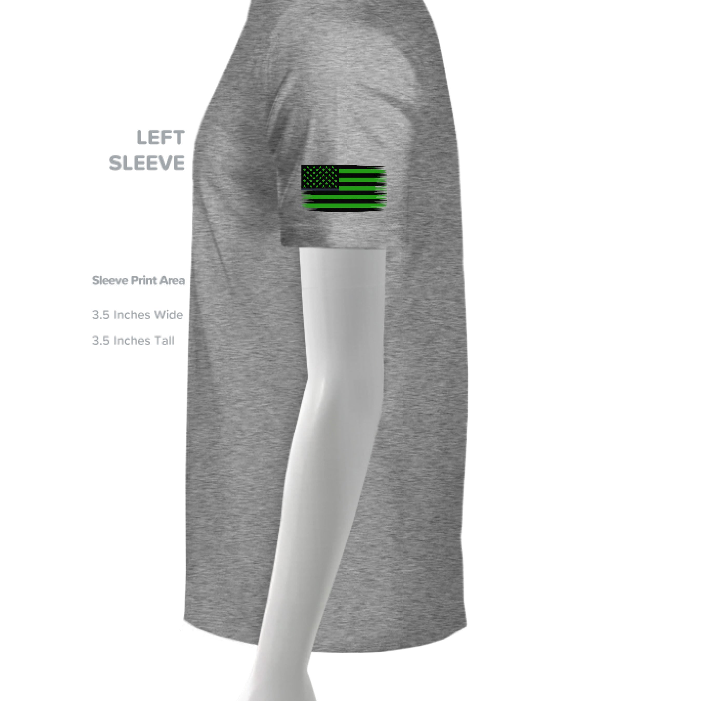 GRAPHITE HEATHER - SLEEVE_LEFT