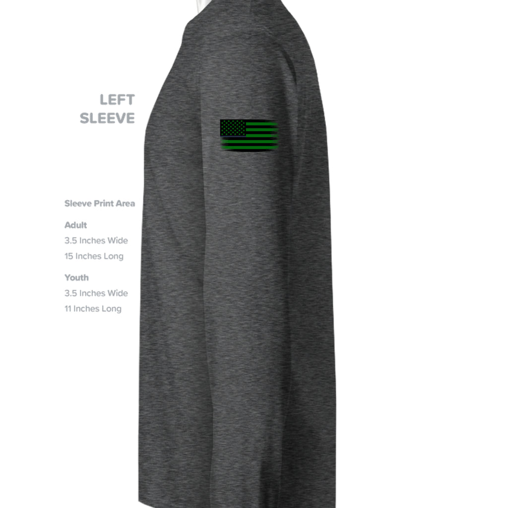 DARK HEATHER - G240 - SLEEVE_LEFT