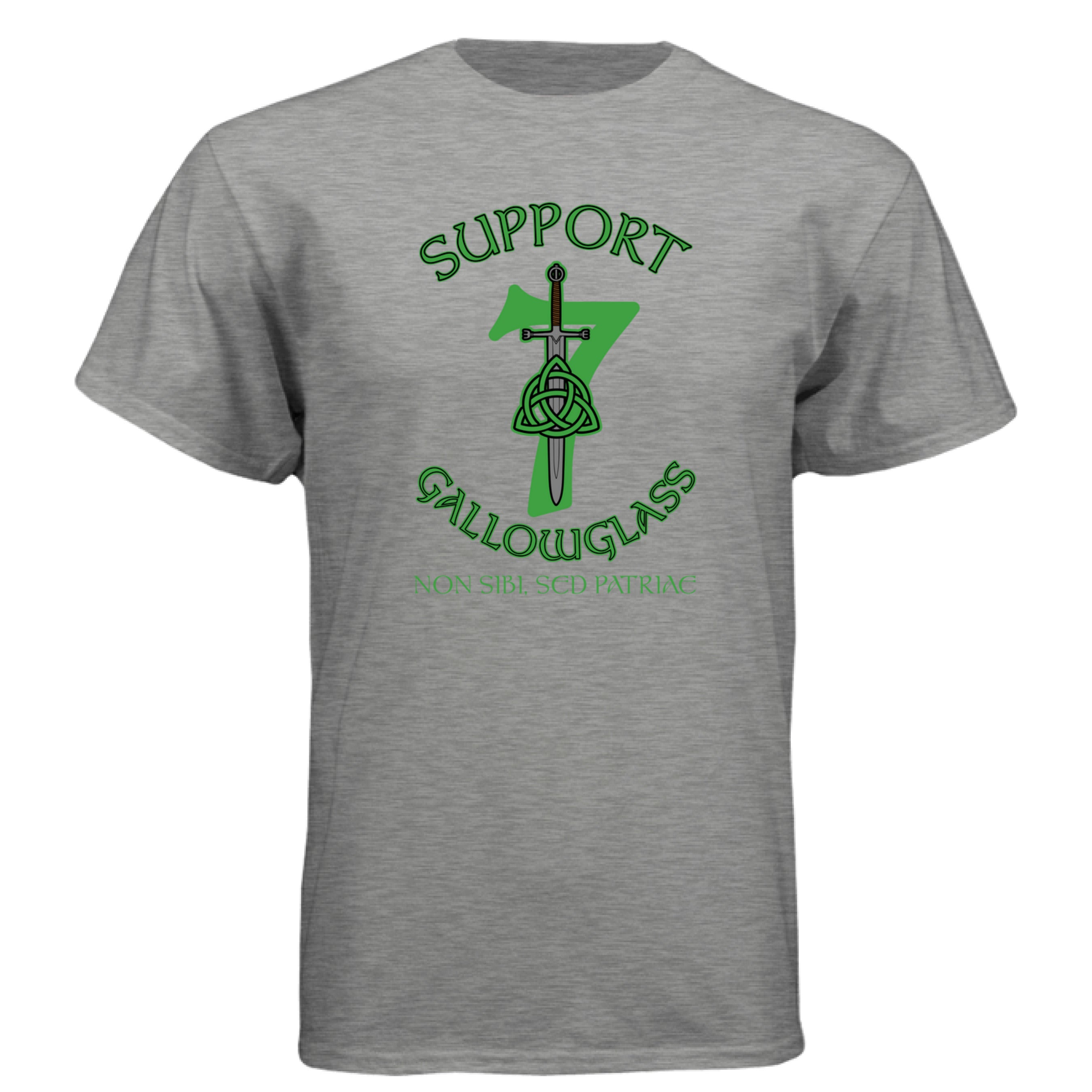 Dark Heather Grey (60/40) - FRONT