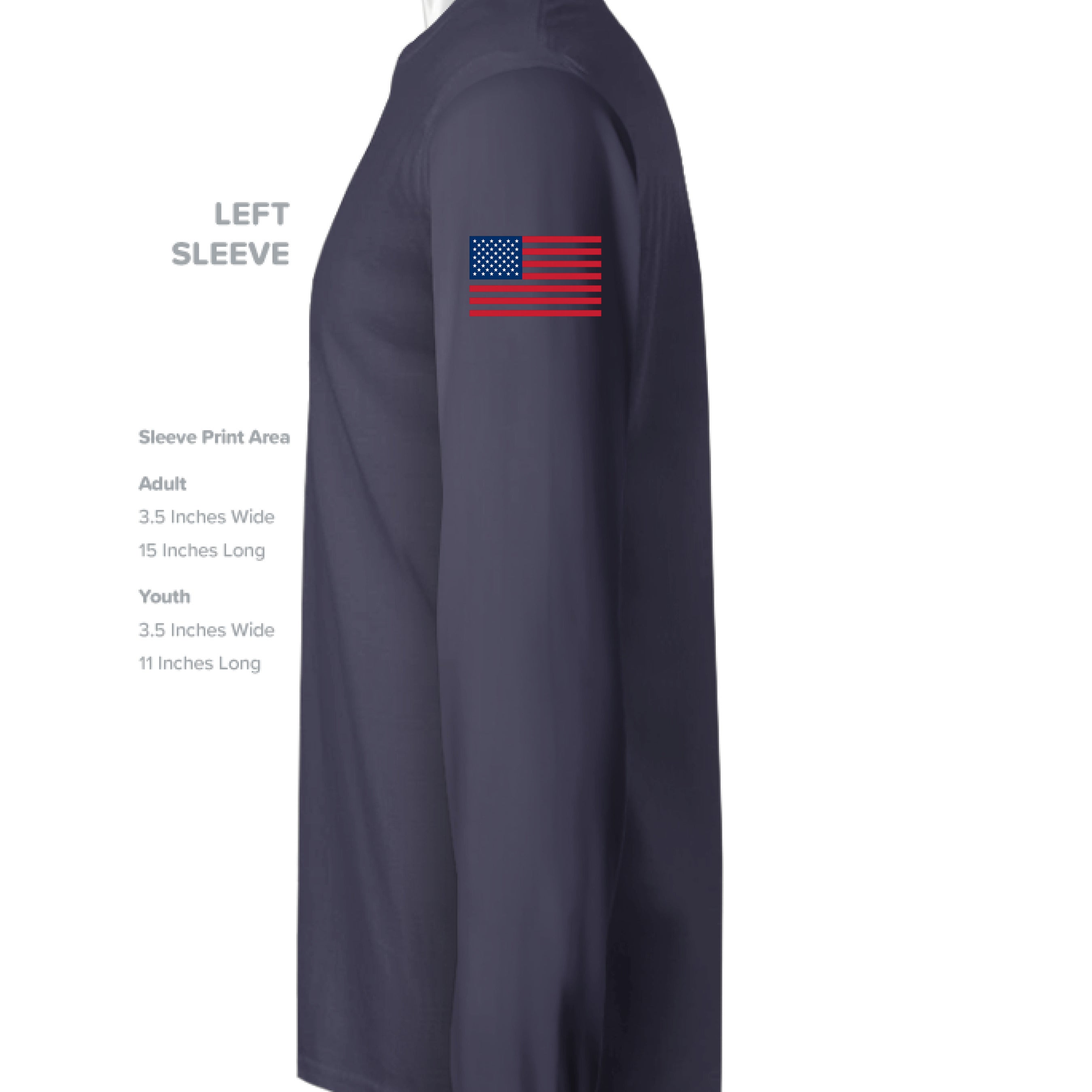 True Navy - SLEEVE_LEFT