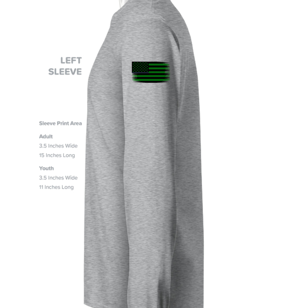 Heather Gray (90/10) - N3601 - SLEEVE_LEFT
