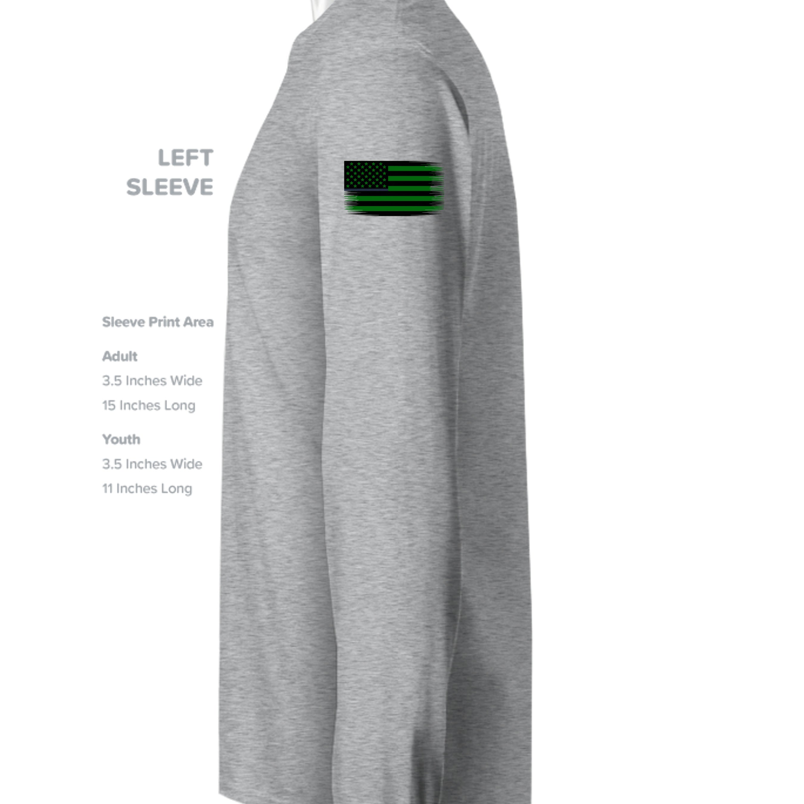 Heather Gray (90/10) - N3601 - SLEEVE_LEFT