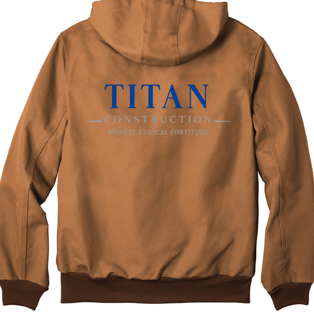 Carhartt Brown - BACK