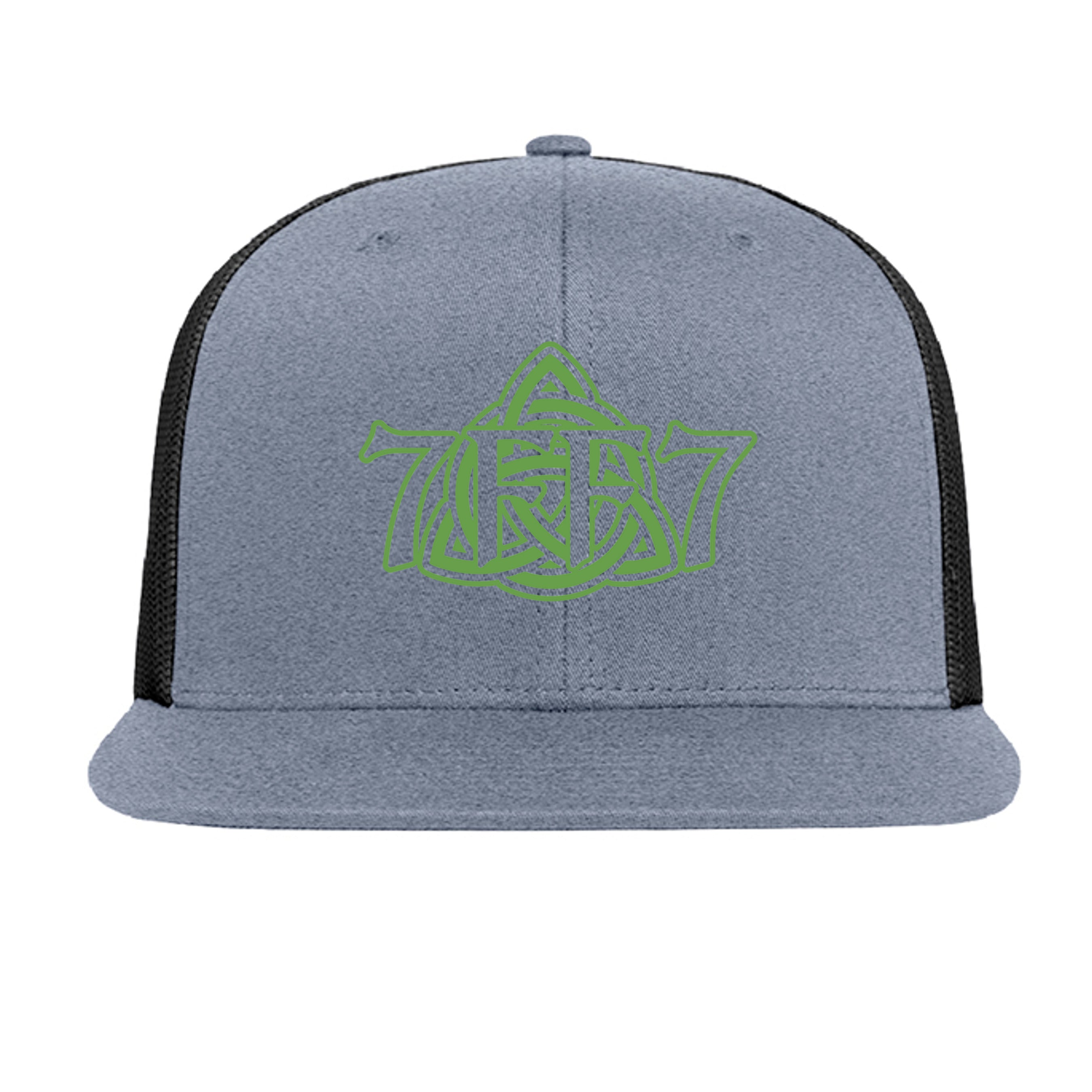 Heather Grey/ Black - 6609 - FRONT